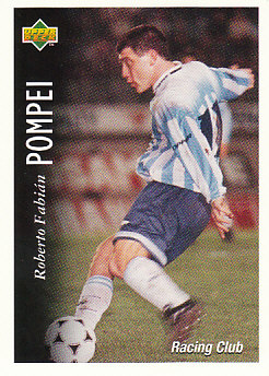 Roberto Fabian Pompei Racing Club 1995 Upper Deck Futbol Argentina #39